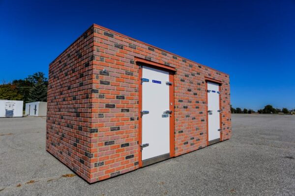 Outside view of a brick lined Polar King unit