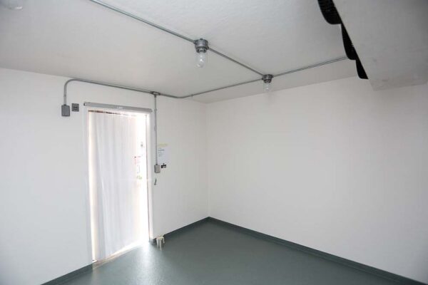Inside of Polar King commercial refrigeration unit