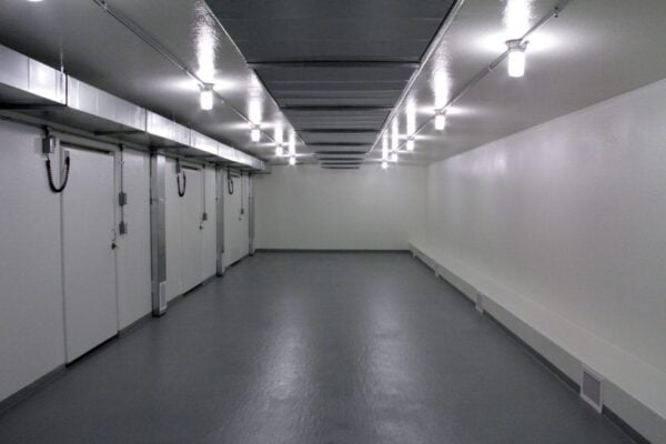 Inside of a refrigerated building Polar King