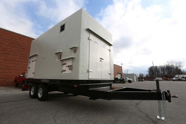 Polar King refrigerated trailer outside